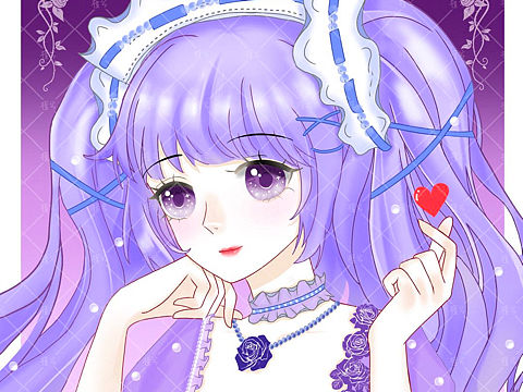 紫发妹妹!
