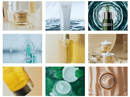 《美妆产品渲染》