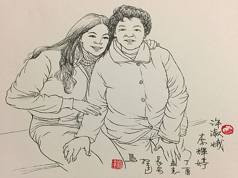 2017人物动态速写