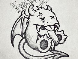 手绘插画涂鸦 timing两年前的作品