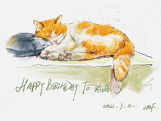 procreate水彩速涂