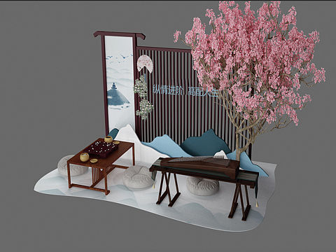 4S展厅场景布置（个人主页-ZNTg3Mjk4OTY=） - 宣传物料 - 站酷设计师双双是大胖子0309原创素材 - 站酷ZCOOL