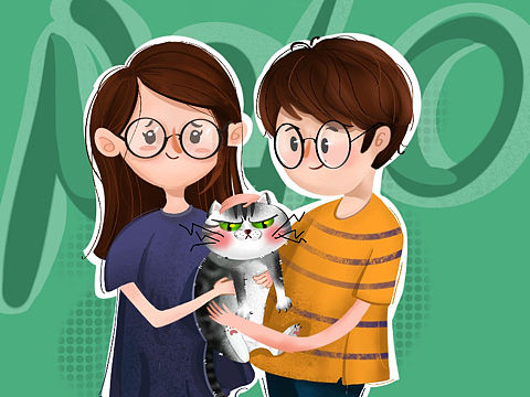 朋友家的猫儿 叫NEKO