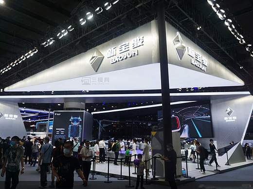 展台设计,展会照片,展览设计，(上百个时尚风格参考02 )图片由【三模网】分享