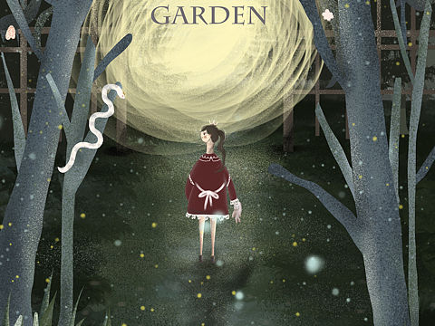 【绘本插画】秘密花园