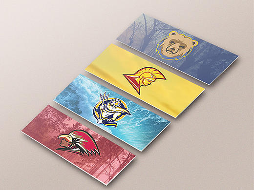 美国高校吉祥物标识设计（个人主页-ZMjExODM2MDg=） - Logo - 站酷设计师小黄_HM原创素材 - 站酷ZCOOL