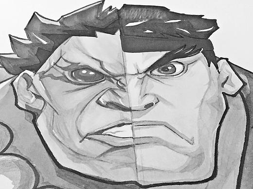 【马克笔】豪鬼#隆