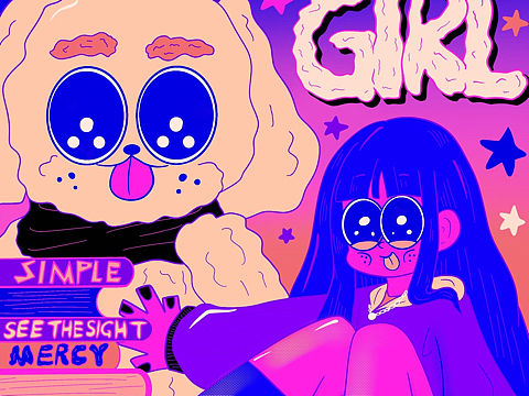 原创绘本-《Invisible Girl》