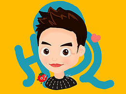 最近畫的一些另一種風格的Q版