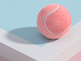 redshift 渲染网球