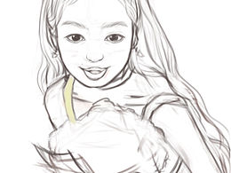 日系漫画风 头像 板绘