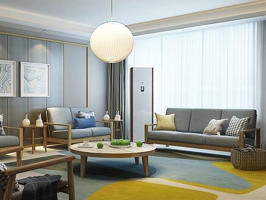 石家庄天山九峰效果图，原木材质风格，你一定喜欢的简约风