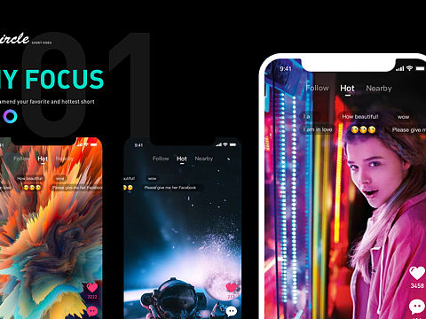 短視頻App-RING（個(gè)人主頁-ZMzMyNjg1MzY=） - APP界面 - 站酷設(shè)計(jì)師垂淚天明原創(chuàng)素材 - 站酷ZCOOL