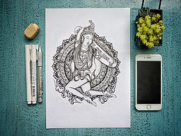 #VANS艺术家#TEE图案-飞天派