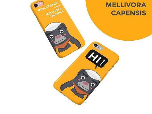 蜜獾卡通人物设计
