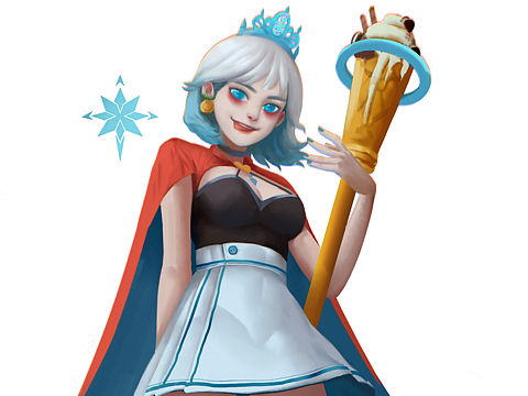 蜜雪冰城拟人练习（个人主页-ZNTMzMjA0MTY=） - 概念设定 - 站酷设计师木木木暮暮原创素材 - 站酷ZCOOL