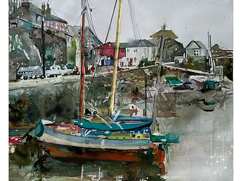 ，家门口的河边（个人主页-ZNTk4MjE1MDg=） - 绘画 - 站酷设计师阳光画架光脚丫原创素材 - 站酷ZCOOL