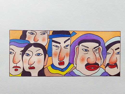 插画小人物