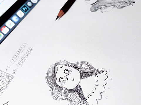 亲心速写团练🐰第二十期🐰课堂示范