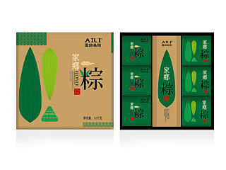 AILI粽子包装设计
