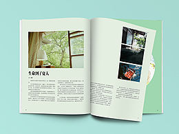 雜志排版練習(xí)1(分享畫冊(cè)展示模板psd)