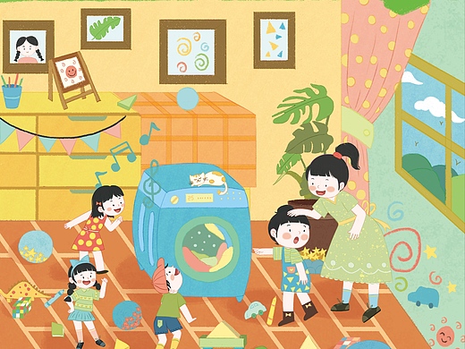 幼儿园的快乐时光