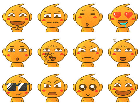 表情设计（个人主页-ZMTI5MTU4NjQ=） - 网络表情 - 站酷设计师HollowRob原创素材 - 站酷ZCOOL