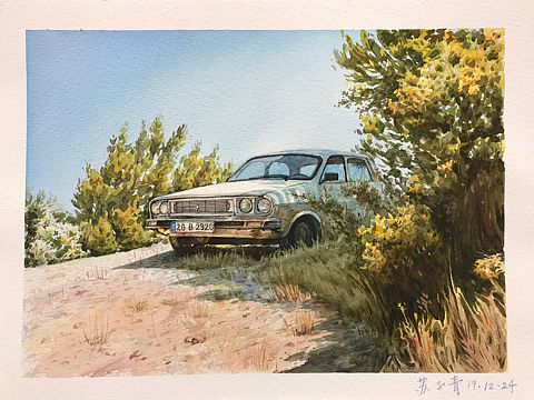 水彩风景（个人主页-ZNDE5ODI0MjA=） - 绘画 - 站酷设计师苏子青JackySu原创素材 - 站酷ZCOOL