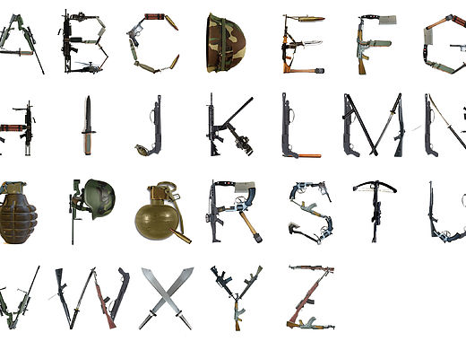 武器 | 英文字母