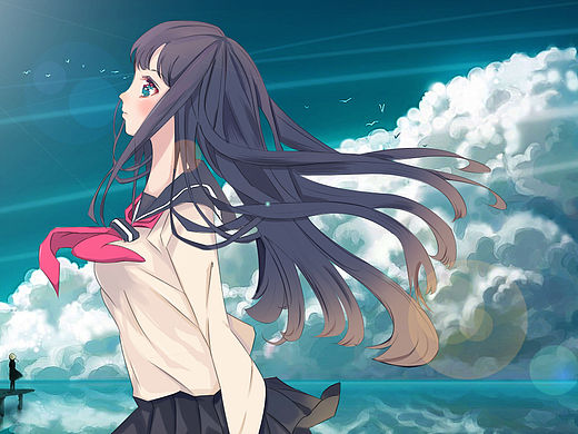 縱有疾風起，人生不言棄?。▊€人主頁-ZMTU2NDU1Mjg=） - 單幅漫畫 - 站酷設計師朽木開花原創(chuàng)素材 - 站酷ZCOOL