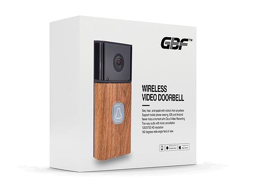 电子产品 手机门铃包装盒设计