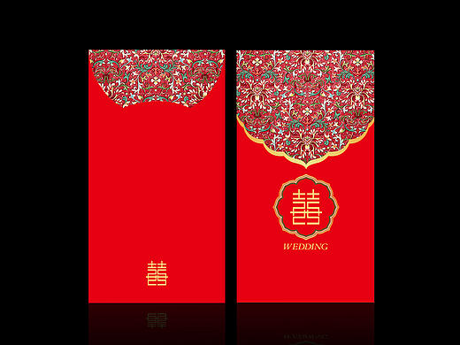 请柬设计/红包设计/新年/春节/鸡年/结婚请柬/喜庆