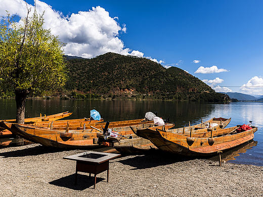 摩梭人的泸沽湖