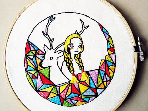 原创小像刺绣（个人主页-ZMTc4MzM3MDQ=） - 其他手工艺 - 站酷设计师柠檬柠檬你酸不酸原创素材 - 站酷ZCOOL