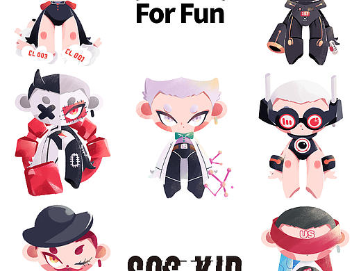 【童趣插画】SOS KID系列二次创作