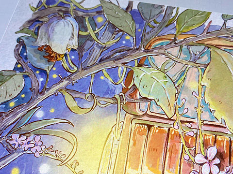儿插原创手绘 《小蜜蜂和小福蝶的故事》第四章——涂