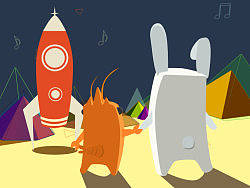 虾米音乐中秋节闪屏（个人主页-ZMjgzMTcwOA==） - 闪屏/壁纸 - 站酷设计师QiuH原创素材 - 站酷ZCOOL