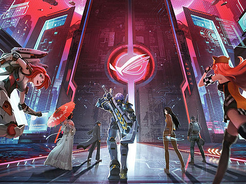 【赛博朋克】ROG 2019新品发布会宣传海报