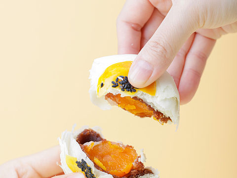 蛋黄酥拍摄