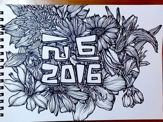 元旦 016（个人主页-ZMTQ1OTg0MDA=） - 新锐潮流插画 - 站酷设计师饿魚原创素材 - 站酷ZCOOL