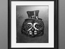 朋克風(fēng)的貓頭鷹