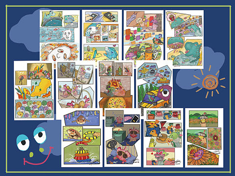 Dino·Yo7——無字條漫系列