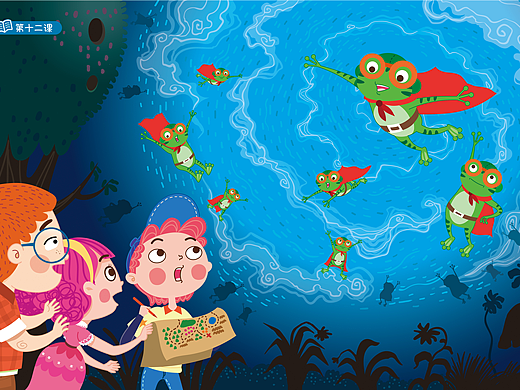 插画作品回顾 | 幼儿戏剧教育丛书插画