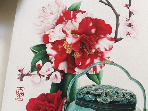 第一张，也是最新作品，《四季·冬》