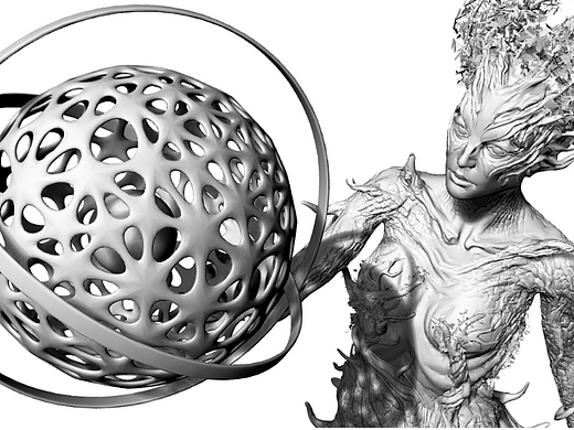 connection树妖3d模型