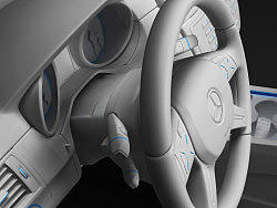 benz&nbsp;ML&nbsp;中控建模練習