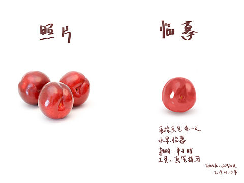 手绘-水果