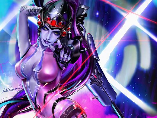 守望先锋 黑百合 Overwatch Widowmaker