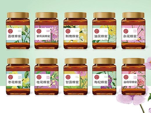 北京同仁堂蜂蜜系列包装设计