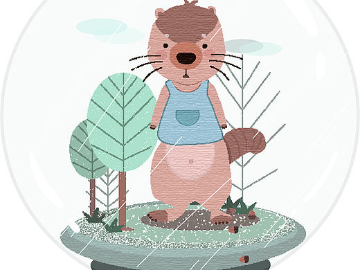 我是木头松鼠吗？（个人主页-ZMjk0OTA1MjA=） - 儿童插画 - 站酷设计师daki气气原创素材 - 站酷ZCOOL